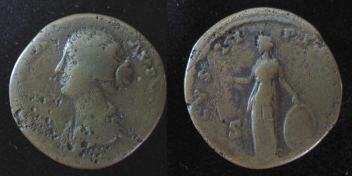 Faustina Junior Sestertius - Image 2