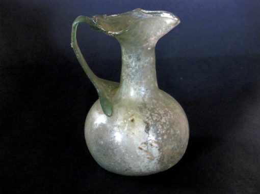 Glass Trefoil Rim Jug