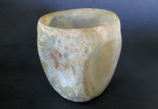 Dimpled Glass Cup