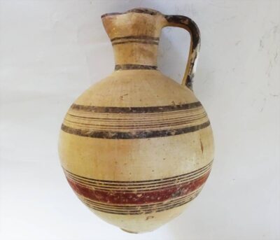 Large Cypriot Bichrome Olpe