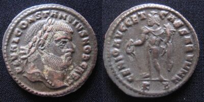 Constantius I as Caesar Follis