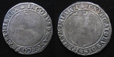 James I Sixpence 1603