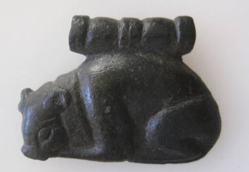 Bronze Dog Brooch