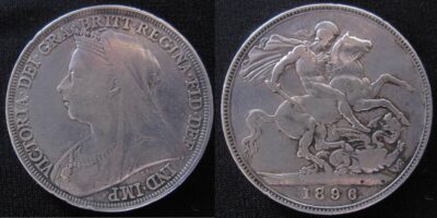 Victoria, 1896 LX Crown