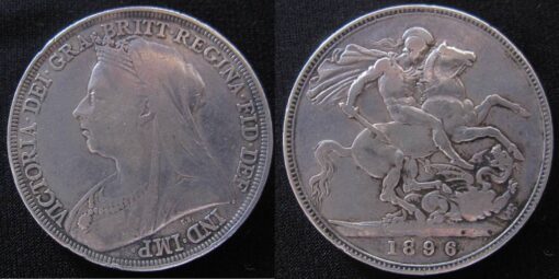 Victoria, 1896 LX Crown