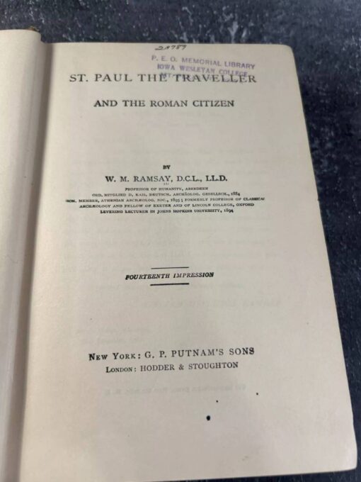St Paul the Traveller and the Roman Citizen